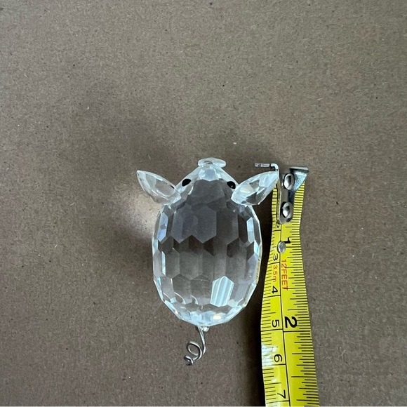 SWAROVSKI Mini Crystal Pig Figurine - Picture 5 of 7